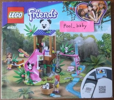 Lego Friends 41422- PANDA JUNGLE TREE HOUSE - Used - 100% COMPLETE