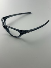 Oakley Fives 2.0 Crystal Black Frame Only Silver Icons RARE
