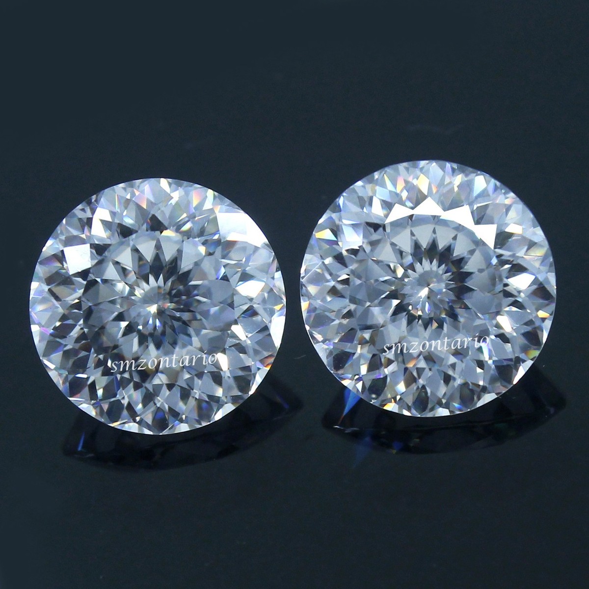 Natural D Color VVS1 Certified 100 Facet Brilliant Cut MM