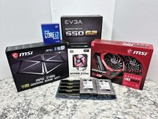 Complete Working Bare Bones Gaming System In Need of a Case / Free Shipping