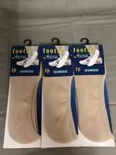 Footsie Socken 3x2er Pack (6 Paar) Grau Gr. 4...