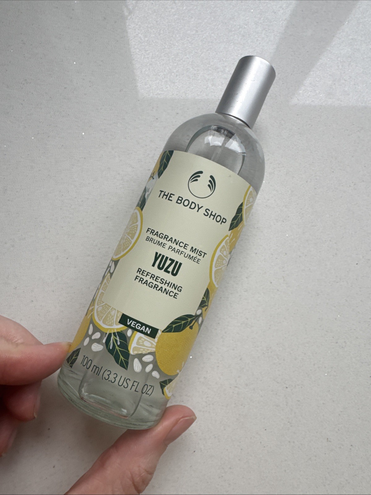 The Body Shop Yuzu Body Mist 100ml Limited Edition - Vegan - Refreshing Scent