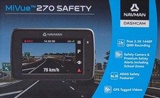 Navman MiVue 270 Dashcam True 2.5K 1440P QHD Recording