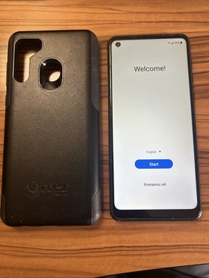 Samsung Galaxy A21 - Black - 32GB - (Metro) - Read Description