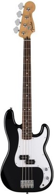 Standard Precision Bass Guitar, w/ 2-, Modern ''C'' Shaped Neck, Gloss Black