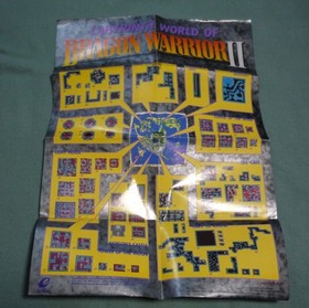 Dragon Warrior II - Nintendo NES - Authentic Complete w/Unveiled Secrets w/o box