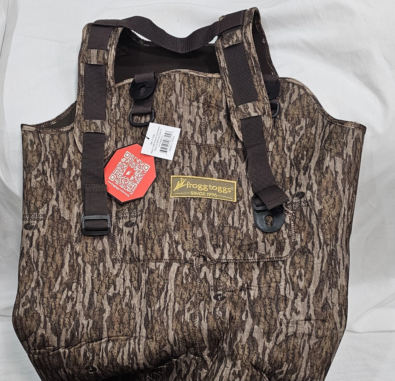 FROGG TOGGS Amphib Neoprene Bootfoot Waterproof Fishing Camo Chest Wader for ...