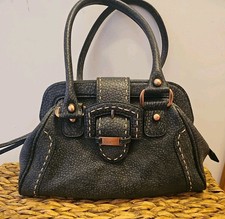 Vintage Dark Gray Guess Purse.