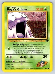 Koga's Grimer 78/132 Gym Challenge Common