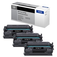 3 PK CRG121 3252C001 Black Toner Compatible for Canon 121 imageCLASS D1620 D1650