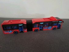 Dickie Toys Volvo City Bus 40cm Spielzeug-Bus rot Spielzeugauto T&uuml;ren zum &Ouml;ffnen