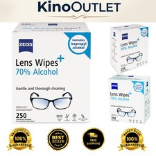 Ultra-Soft Lens Cleaning Wipes 250 Count 70 Alcohol, Streak-Free Finish