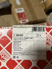 FEBI 29161 BRAKE DISC Rear