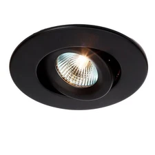 Elite Lighting Black B1461 4" Adjustable Gimbal Trim