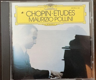 LP Chopin (Maurizio Pollini) Études Op. 10 & Op. 25 NEAR MINT Deutsche Grammo