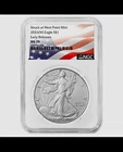 2026(W) West Point Mint American Silver Eagle $1 1 oz .999 Silver NGC MS70 ER