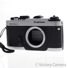 Voigtlander Bessa-L Bessa L Chrome 35mm L39 Mount Camera EXC