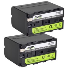 2x ayex NP-F970 Akku mit Infochip für Sony ersetzt zB NP-F970 NP-F750 