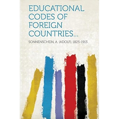 Educational Codes of Foreign Countries -  NEW Not Available 2013
