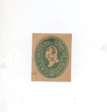 United States used cut square W316