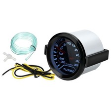 Universal 2 52mm Turbo Boost Gauge 0-35 Psi Pressure Meter Black Bezel Red Universal 2 52mm Turbo Boost Gauge 0-35 Psi Pressure Meter Black Bezel Red