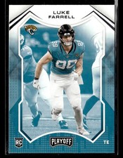 2021 Panini Playoff #286 Luke Farrell Rookie Card Jacksonville Jaguars