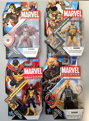 Marvel Universe 3.75 Lot: Hercules / Ghost Rider / Falcon / Nighthawk / 2010-11