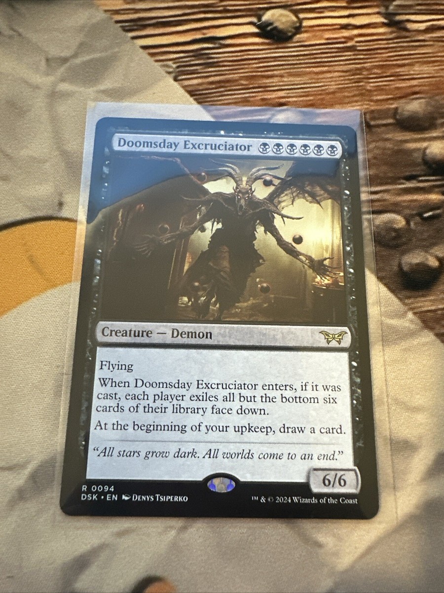 MTG DSK: Doomsday Excruciator (Creature Demon) Regular Rare 0094