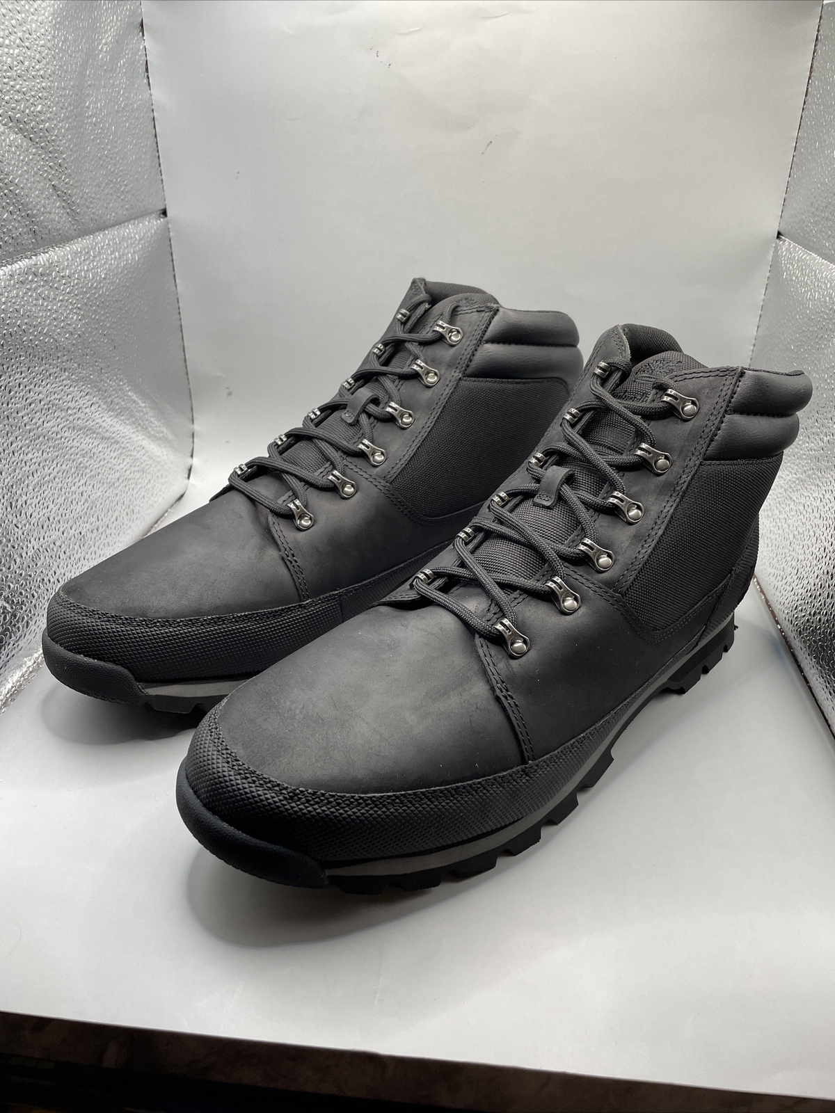black timberland boots size 13.5 mens eBay