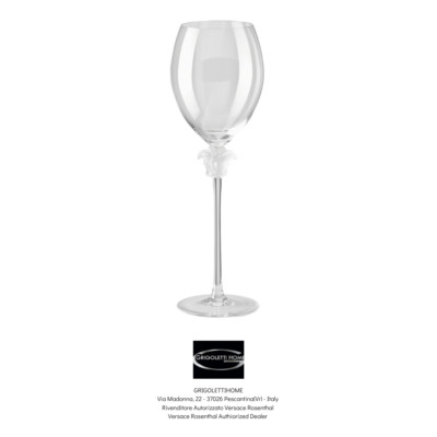 Versace Rosenthal - Medusa Lumiere - Red Wine Glass - Dealer
