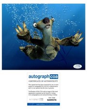 John Leguizamo "Ice Age" AUTOGRAPH Signed 'Sid' 8x10 Photo B ACOA