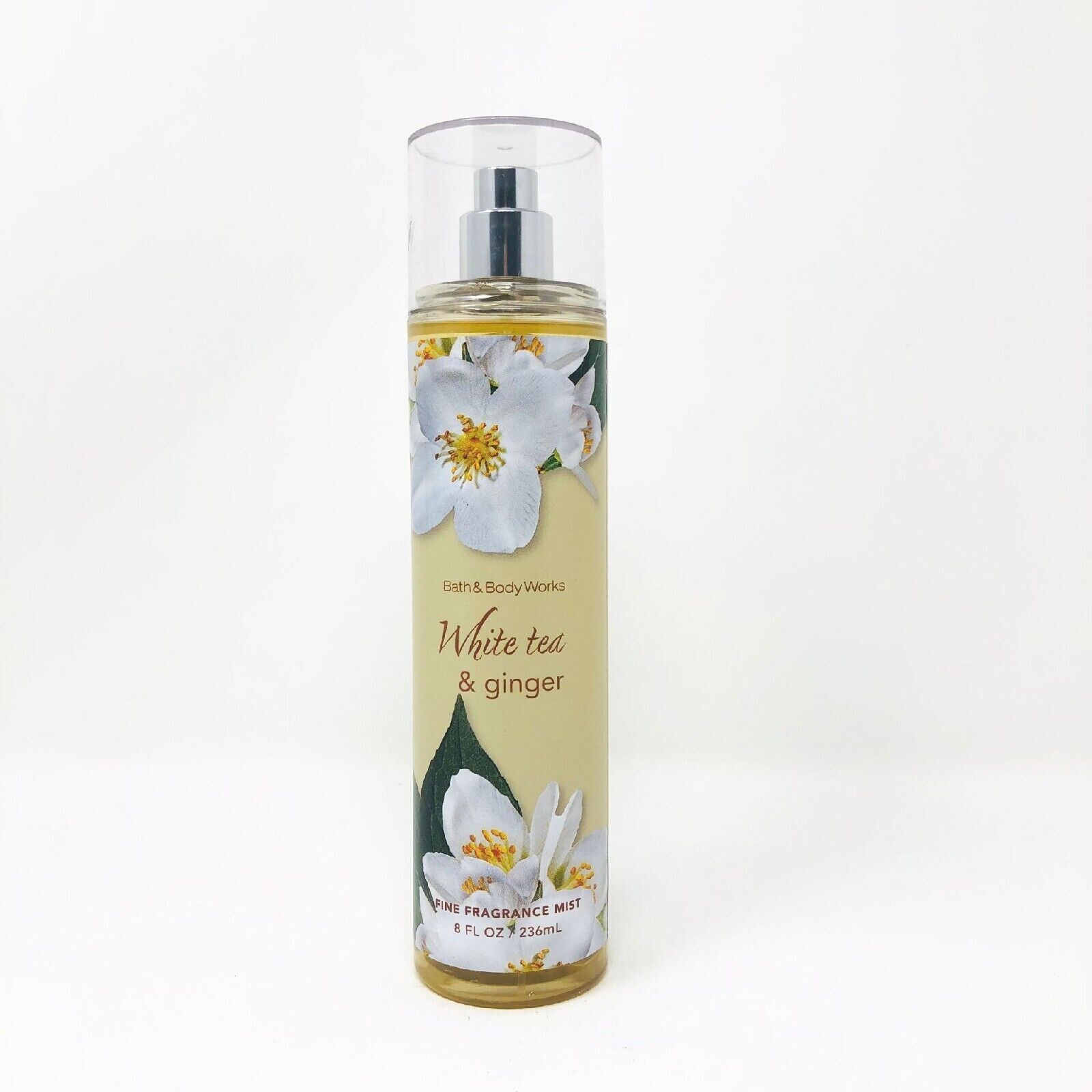 Bath & Body Works White Tea & Ginger Fine Fragrance Body Mist Spray 8oz