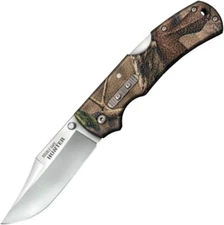 Cold Steel Camo Double Safe Hunter 8Cr13MoV Steel Blade Lockback Folding Knife
