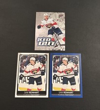 SAM REINHART Allure Iced Out + OPC Blue Border Parallel Lot (x3) Panthers