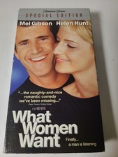 What Women Want VHS, 2001 - Helen Hunt - Mel Gibson