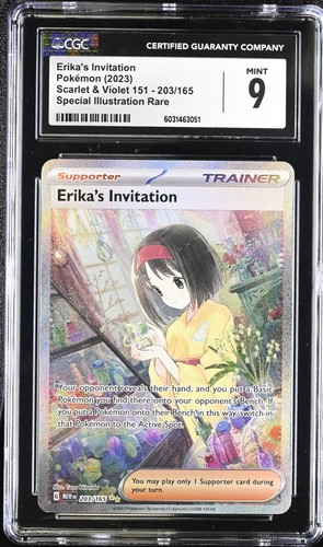 Erika's Invitation graded CGC 9 for sale on eBay