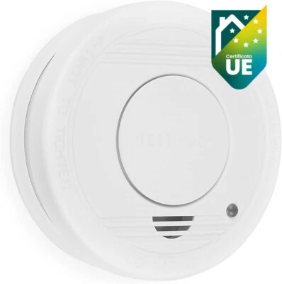 RILEVATORE DI FUMO SMARTWARES CON SENSORE OTTICO DURATA 10 ANNI SMOKE ALARM