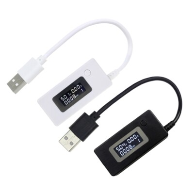 USB Volatage/Amps Power Meter Multimeter Digital Voltage- Current Monitor Meter