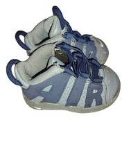 BABY INFANT NIKE AIR MORE UPTEMPO SHOES SNEAKERS SIZE 4C