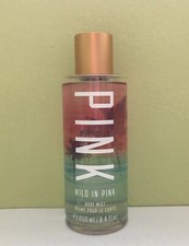 1 Victoria's Secret WILD IN PINK Caribbean Mango Violet Body Mist 8.4oz NEW