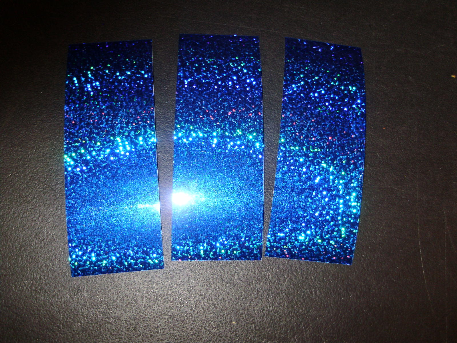 20 Rubans Réfléchissants Holographiques Pour Leurres De Pêche - Dimensions 2" X 4" (5x10 Cm), 5 Couleurs, Effet Prismatique