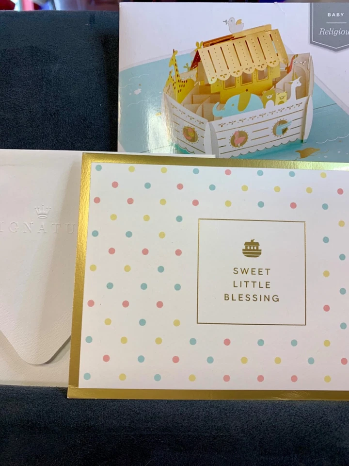 Tarjeta Pop Up Felicitaciones Nuevo Baby Sweet Baby Ark Foto 3 de 4