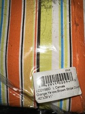 FROM SCRATCH DOG BED COVER/DUVET STRIPED LRGE RETRO COLORS 100 COTTON BNIP NICE