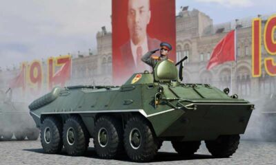 Trumpeter 01590 - 1:35 Russian BTR-70 APC early version - Neu