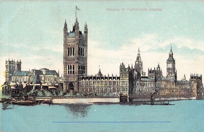 AK - LONDON - PARLAMENTSHÄUSER - VOR 1918