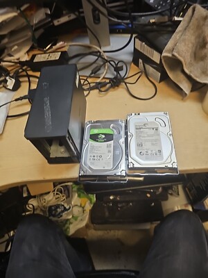 Buffalo Linkstation LS420D NAS mit 2 x 3TB SEGATE BARRACUDA HDD - NICHT VOLLSTÄNDIG GETESTET