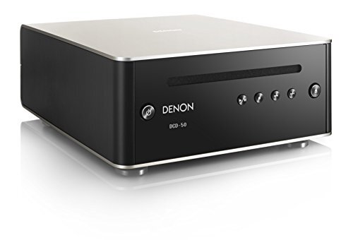 Denon DCD-50 CD Player with D/A Converter MP3/WMA File Playback Silver DCD-50SP