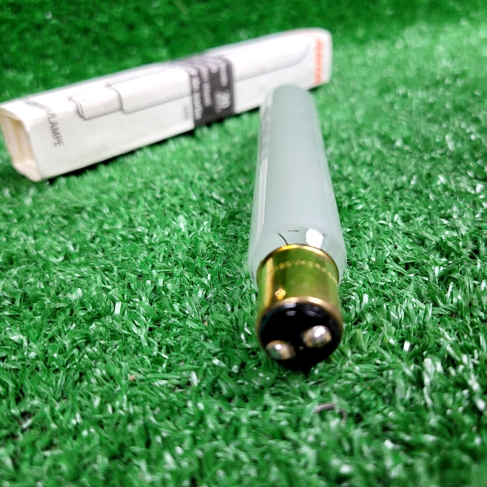 10-Pk Sylvania 20W Frosted Exit Sign Bulb BA15d Double Bayonet Base 20T6.5/DC/CF - Image 2 of 4