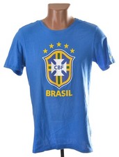 BRAZIL 2019/2020 FOOTBALL COTTON TEE SHIRT NIKE SIZE S ADULT