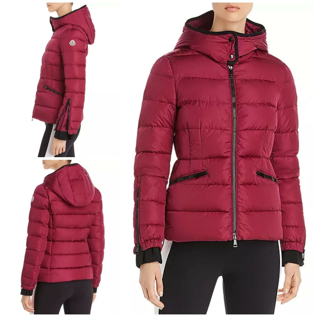 Authentic NWT MONCLER Betula Hooded Puffer Coat Size 00 XXS Authentic NWT MONCLER Betula Hooded Puffer Coat Size 00 XXS